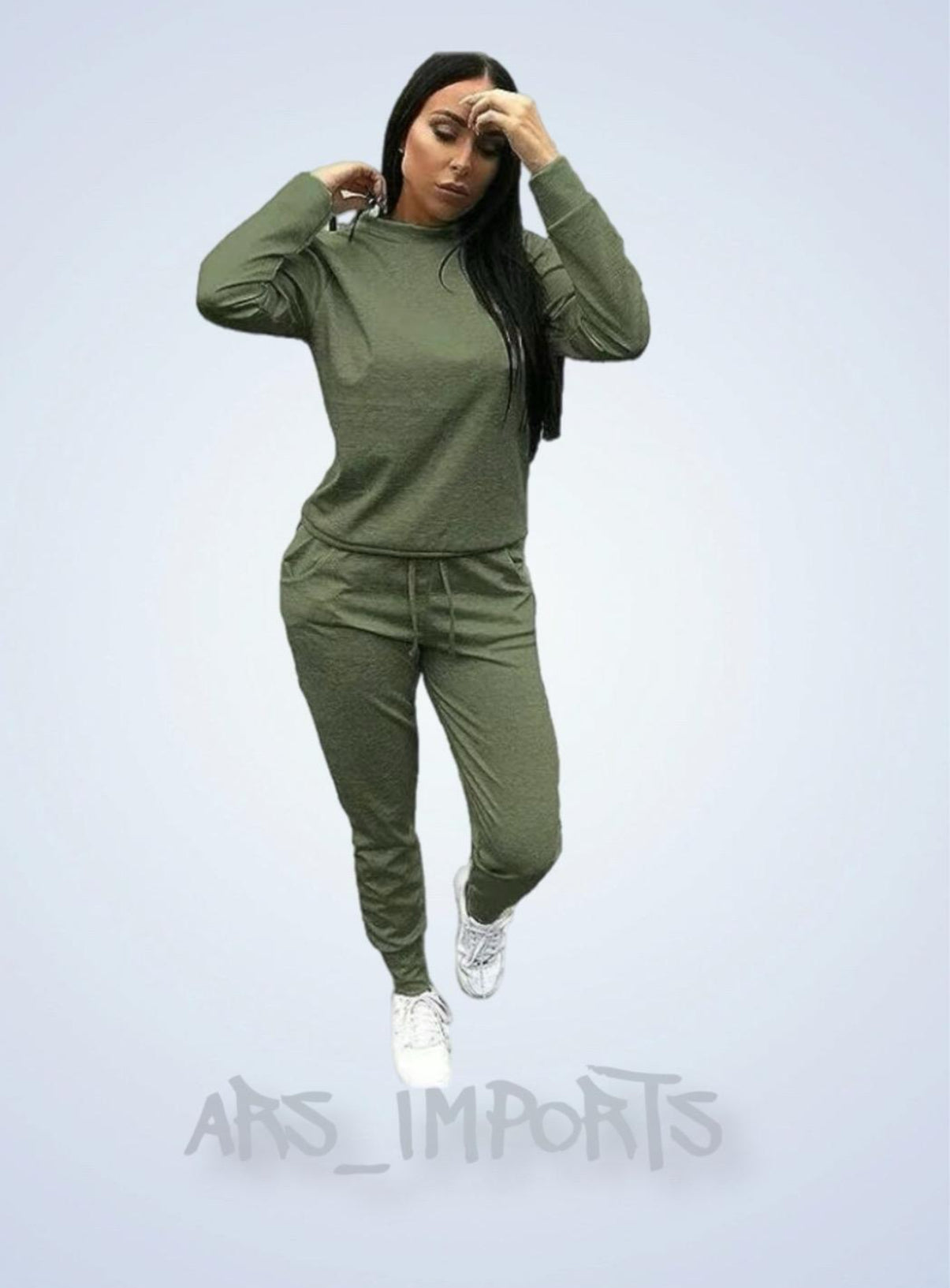 Womens Ladies Long Sleeve Plain Lounge Wear Set Casual Comfy Two Piece Tracksuit Womenswear