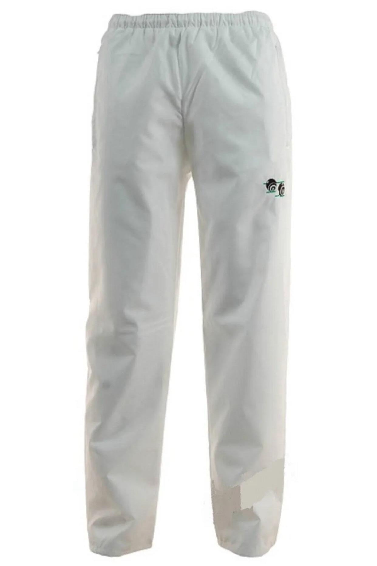 Bowls Unisex Waterproof Trousers Elasticated Lawn Bowling Pants Menswear