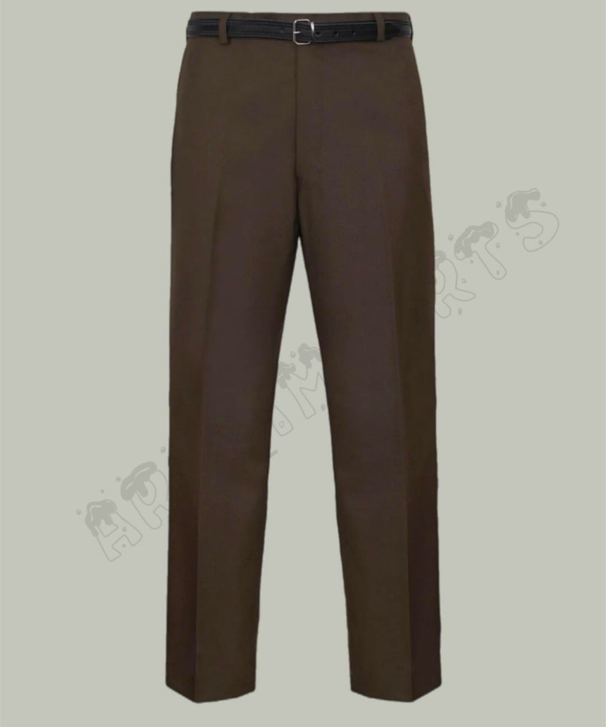 Mens New Formal Smart Business Dress Office Work Belt Trousers Pants Bottoms Menswear