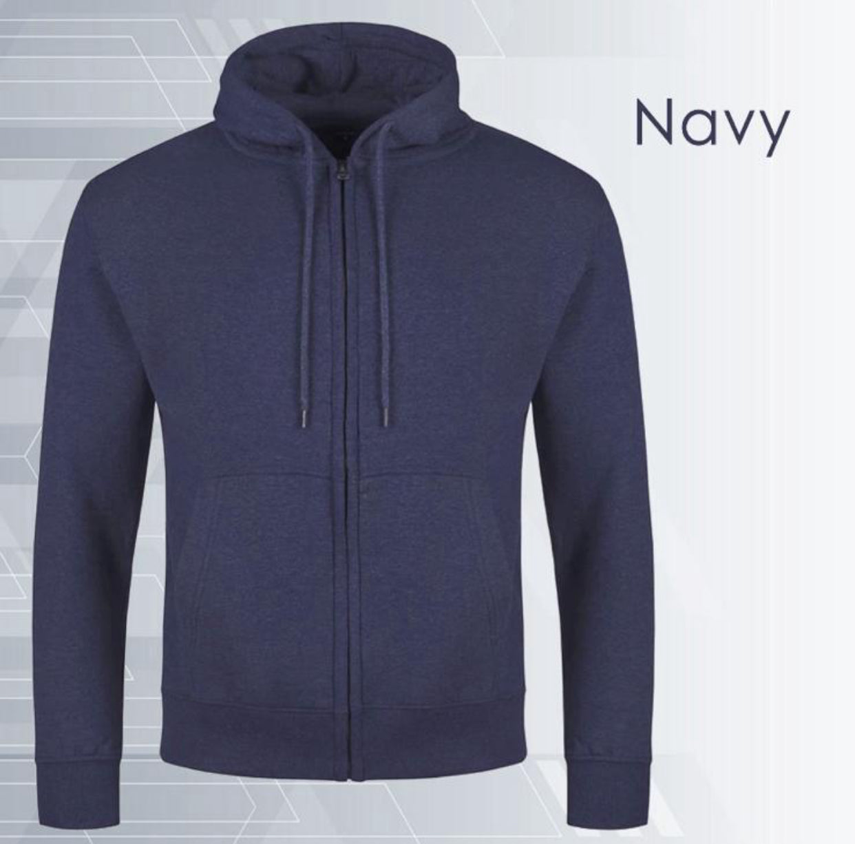 Mens Full Zip Up Plain Hooded Sweatshirt Hoodie Adult Fleece Zipper Hoody Top UK Menswear