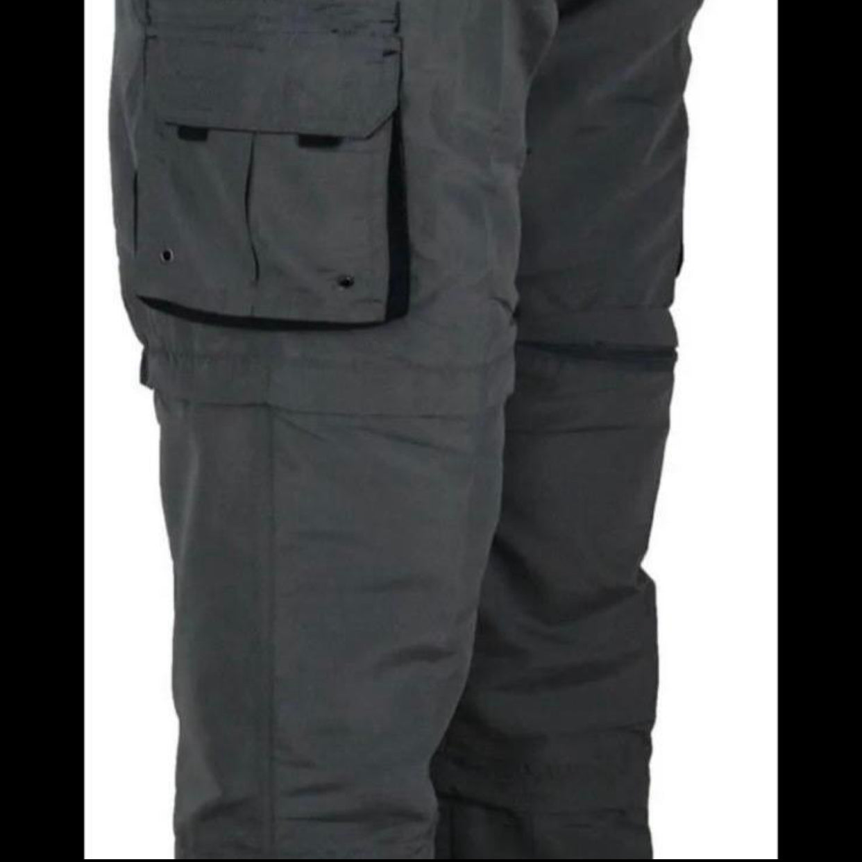 Mens Trousers Cargo 3 IN 1 Combat J11565 Pants Shorts 3/4 Zip Off Light S-XXL Menswear