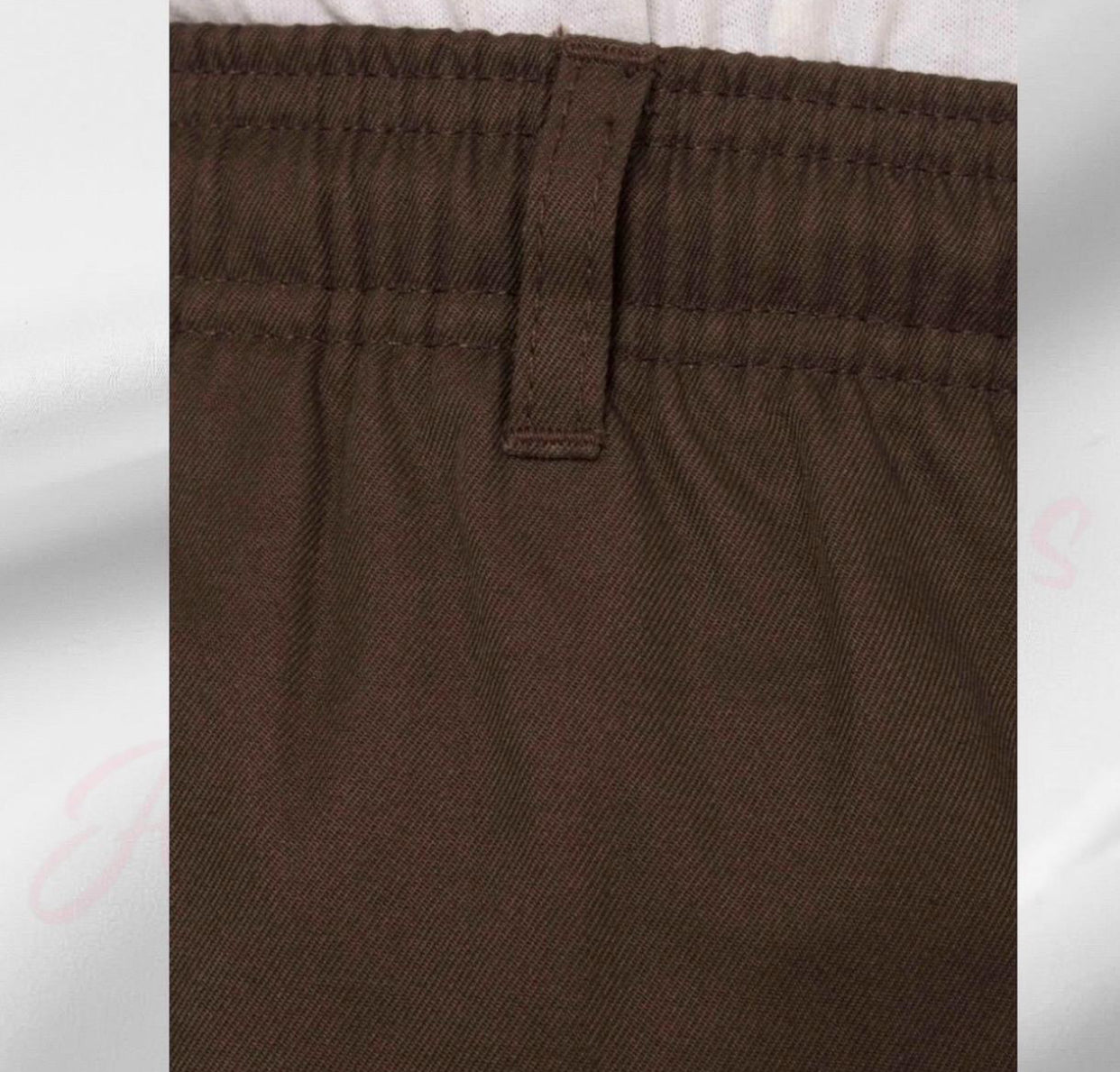 Mens Elasticated Waist Smart Casual Black Navy Rugby Trousers Pants Bottoms New Menswear