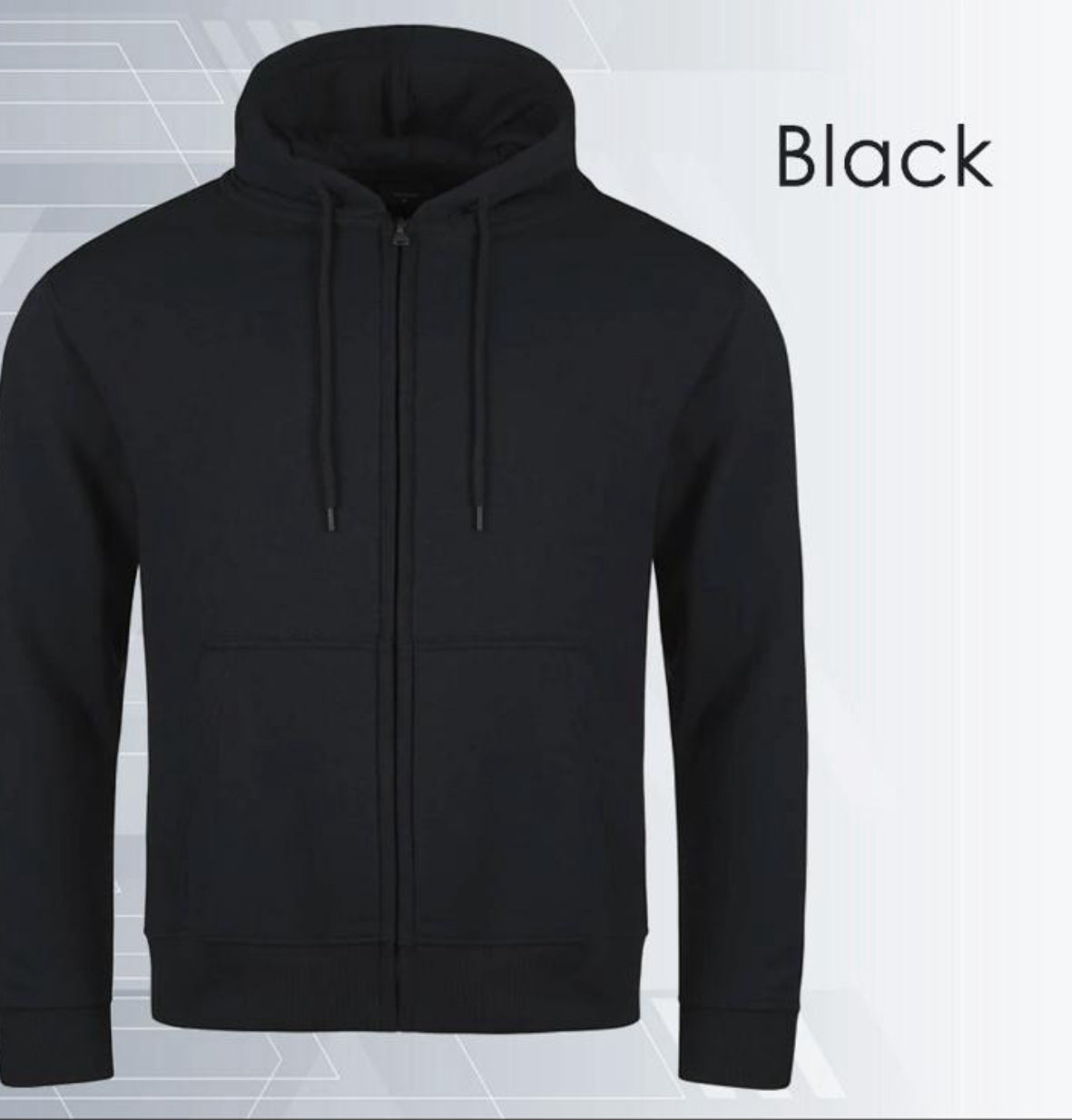 Mens Full Zip Up Plain Hooded Sweatshirt Hoodie Adult Fleece Zipper Hoody Top UK Menswear