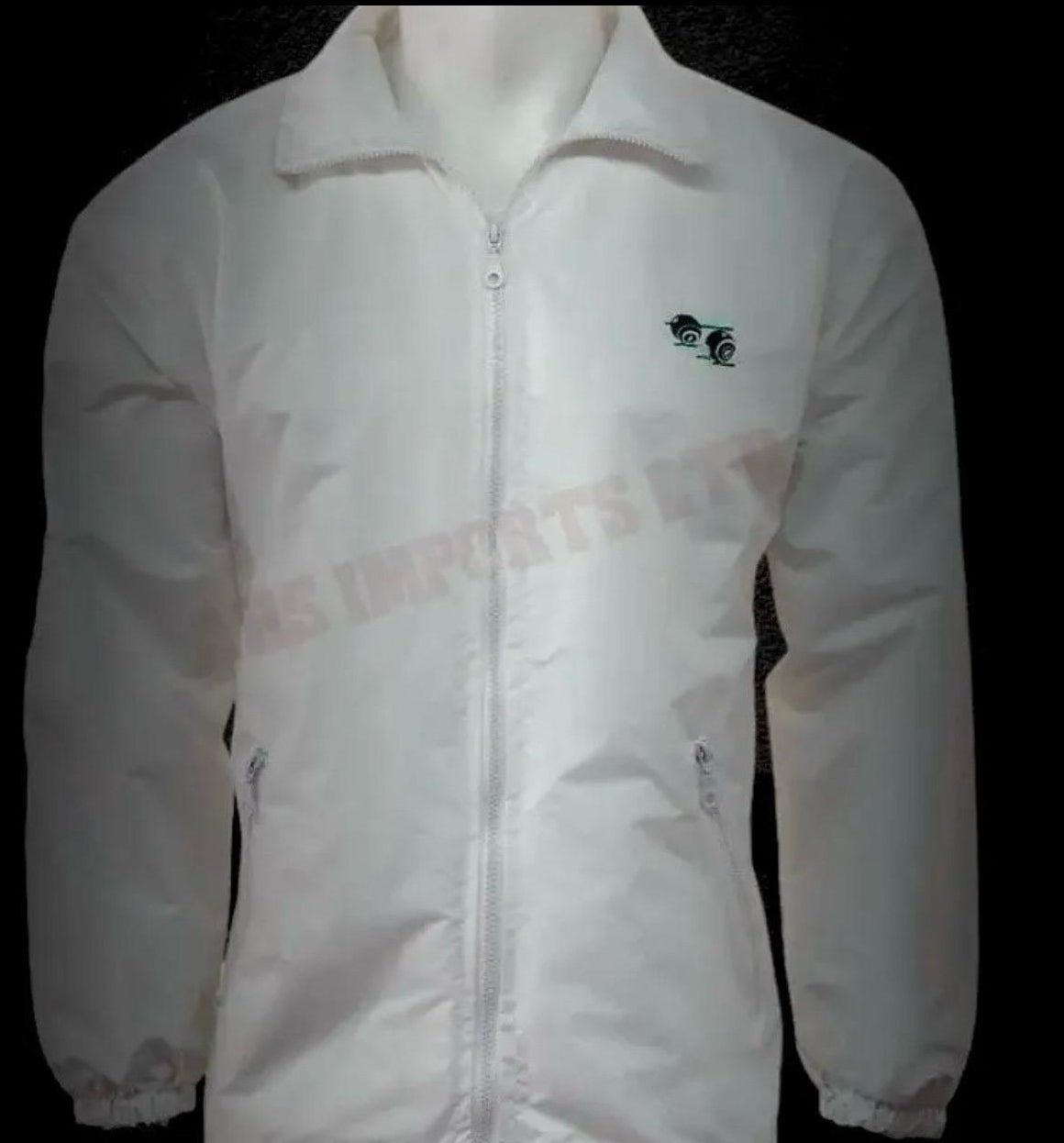 Bowling Mesh Bowls club Jacket Mesh Lined Waterproof Jacket Detachable Hood Menswear