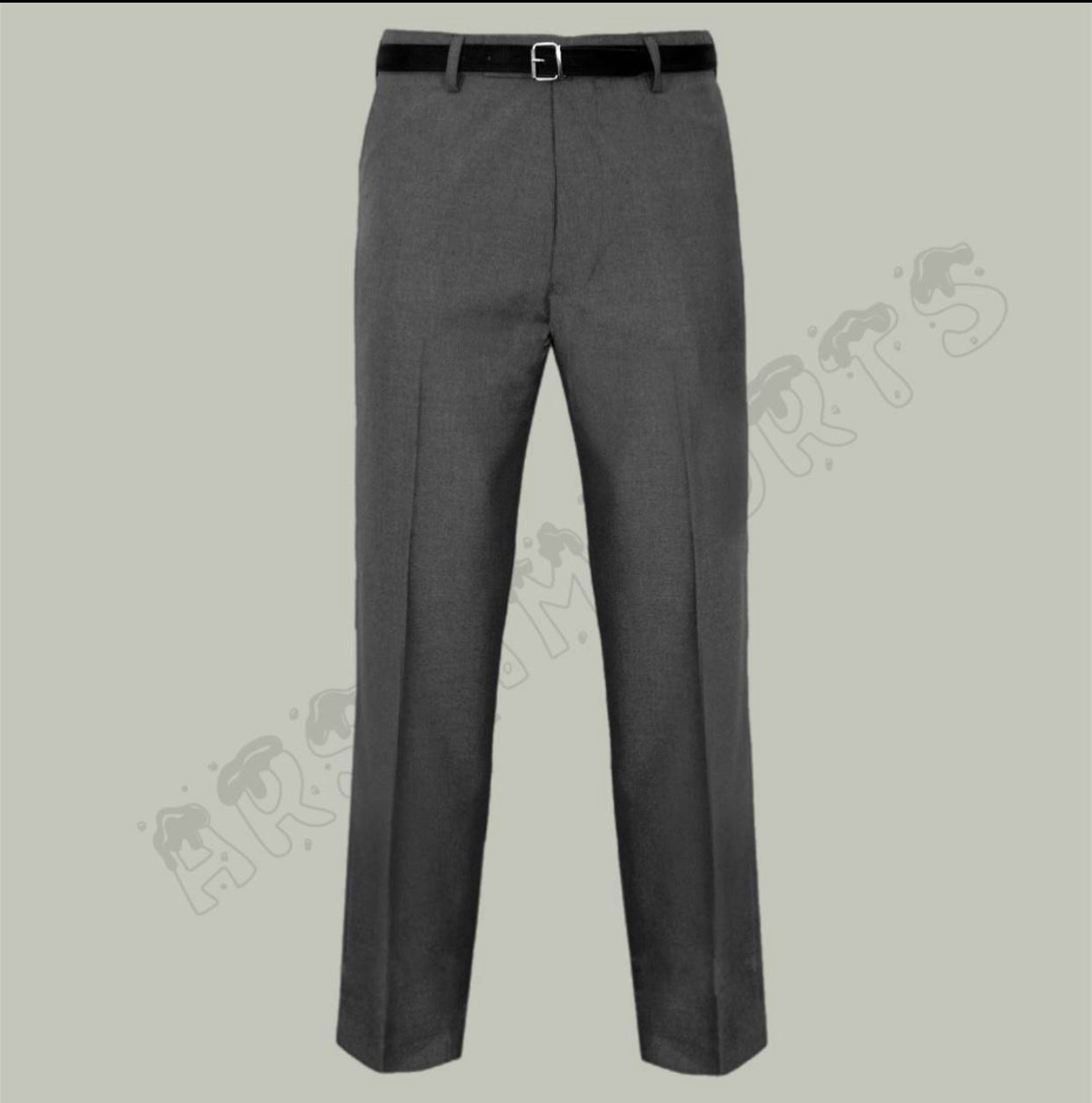 Mens New Formal Smart Business Dress Office Work Belt Trousers Pants Bottoms Menswear