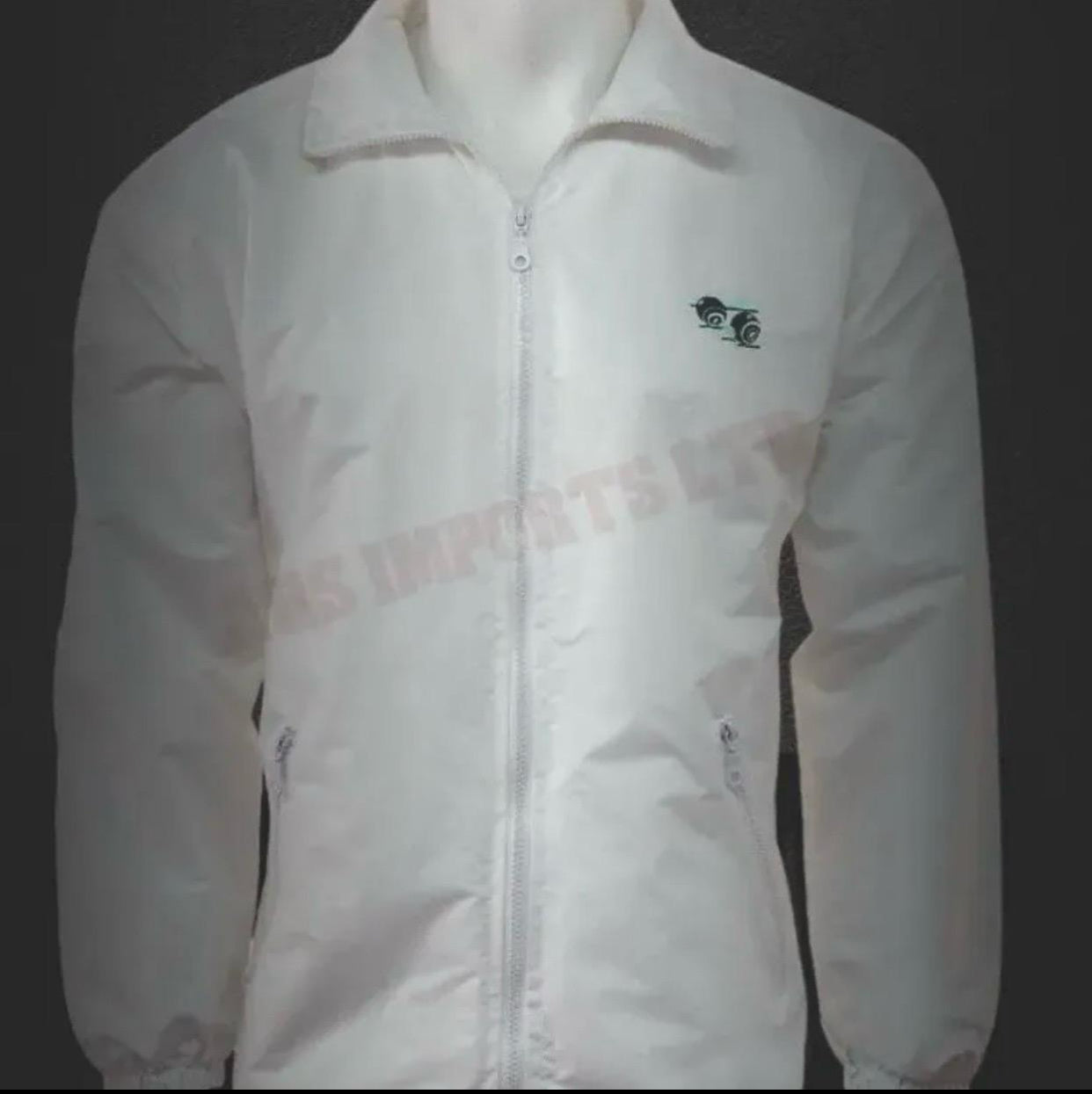 Bowling Mesh Bowls club Jacket Mesh Lined Waterproof Jacket Detachable Hood Menswear