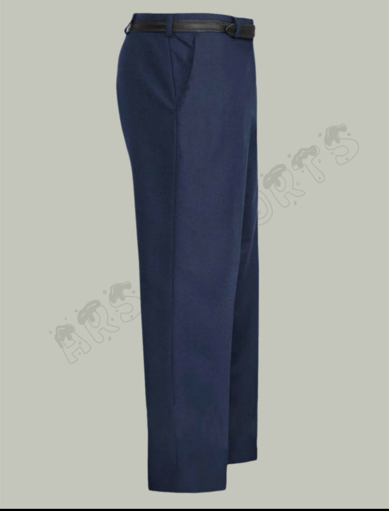 Mens New Formal Smart Business Dress Office Work Belt Trousers Pants Bottoms Menswear