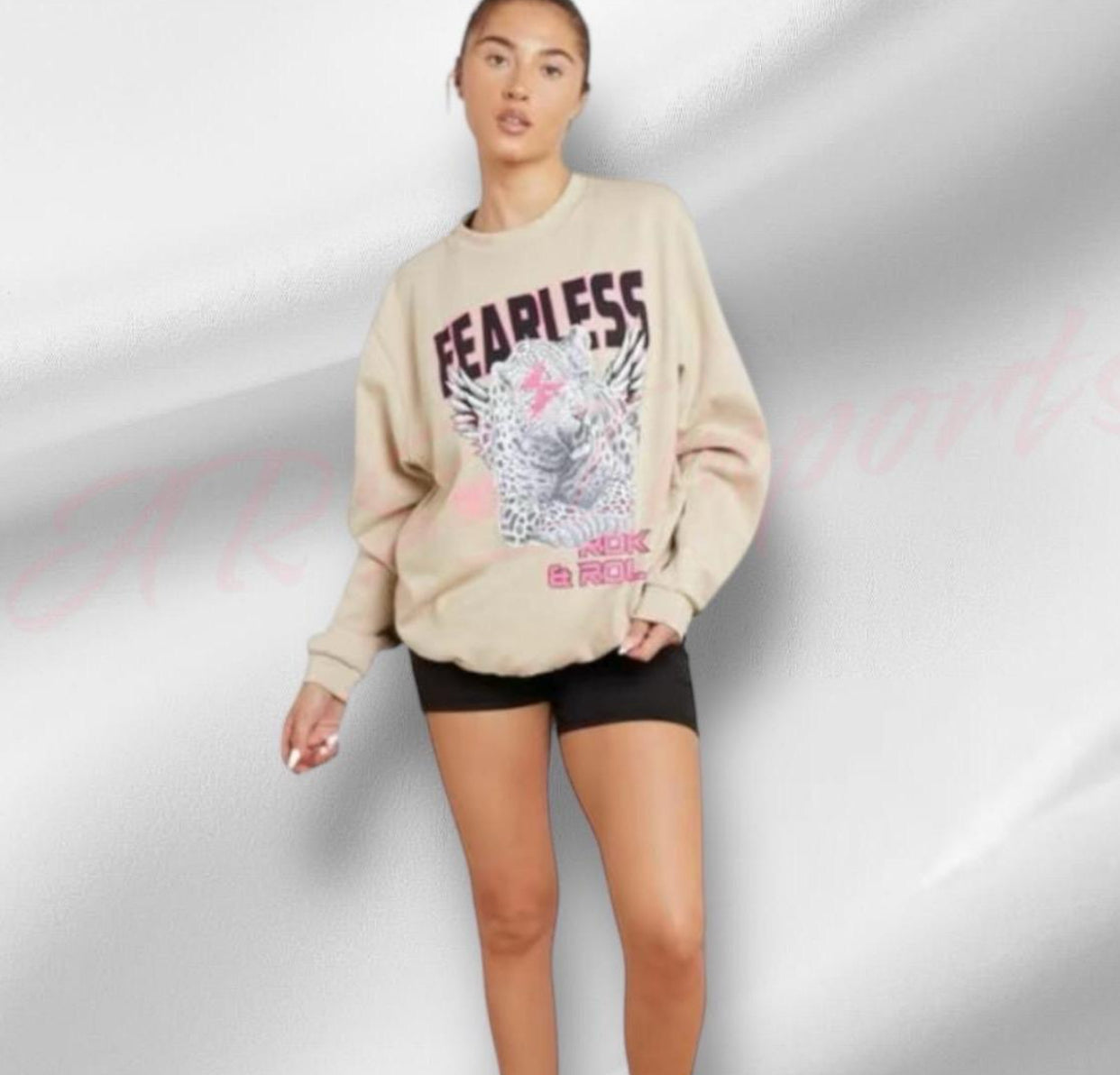 Women Wild Thang Tiger Print Sweatshirt Ladies Oversized Sweater Jumper Top Womenswear