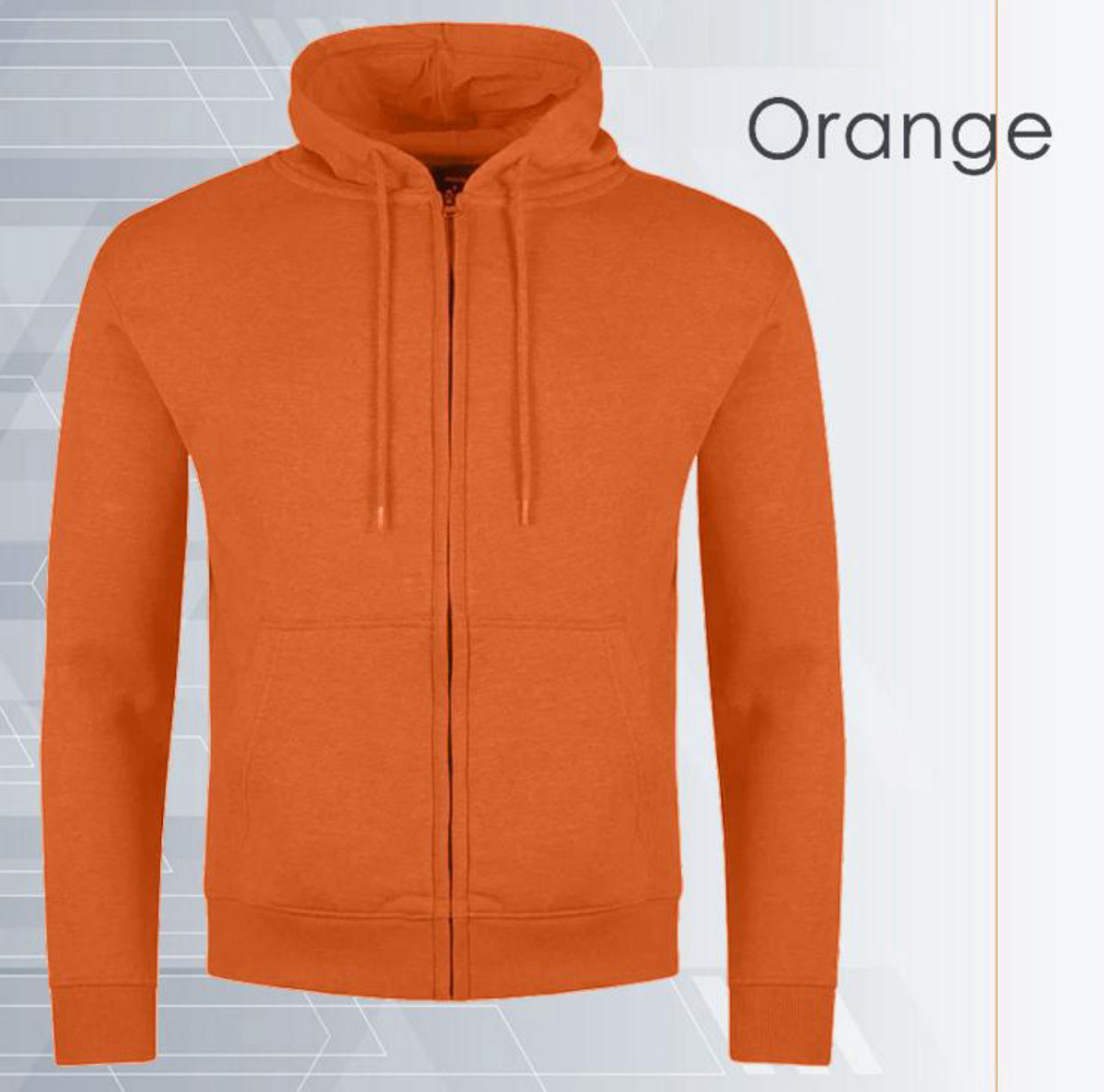 Mens Full Zip Up Plain Hooded Sweatshirt Hoodie Adult Fleece Zipper Hoody Top UK Menswear