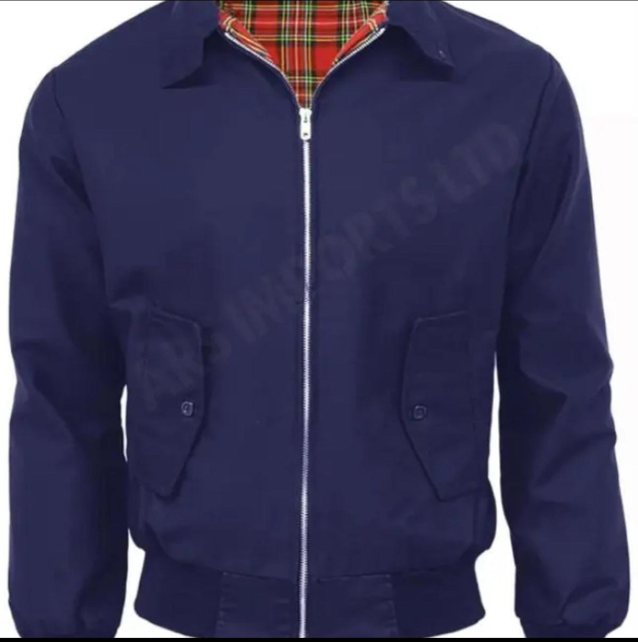 HARRINGTON JACKET MENS CLASSIC RETRO SCOOTER 1970'S VINTAGE BOMBER MOD COAT TOP Cotton