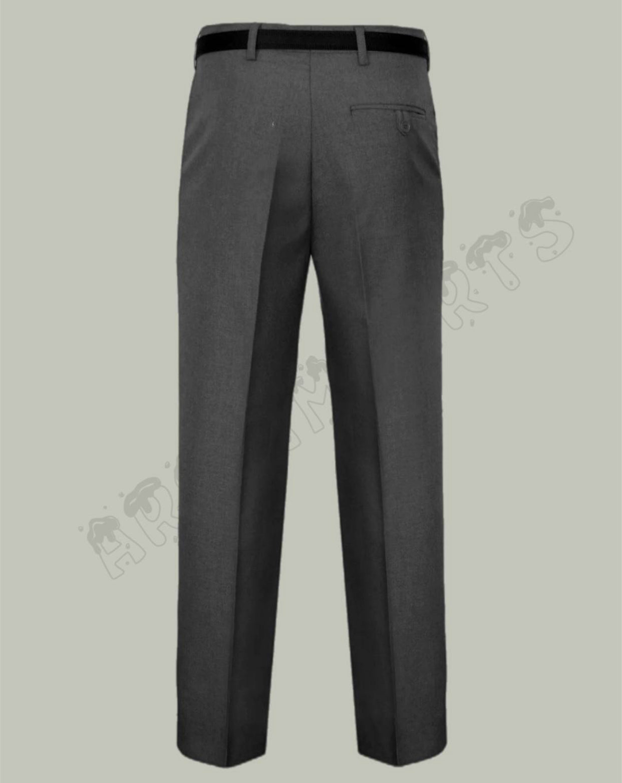 Mens New Formal Smart Business Dress Office Work Belt Trousers Pants Bottoms Menswear