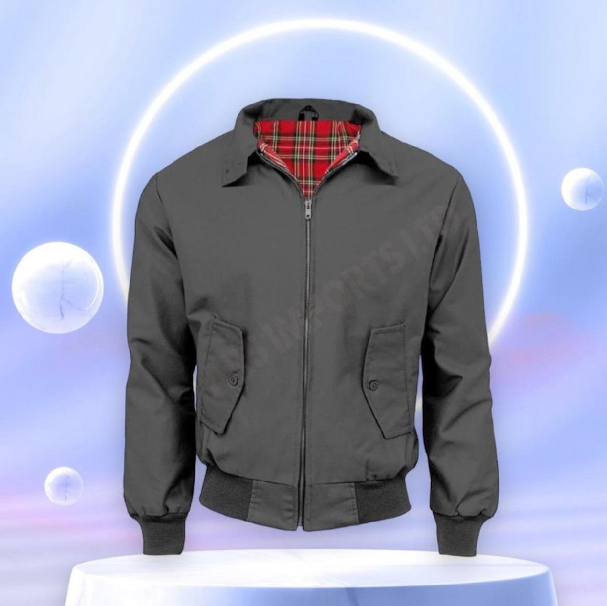 HARRINGTON JACKET MENS CLASSIC RETRO SCOOTER 1970'S VINTAGE BOMBER MOD COAT TOP Cotton