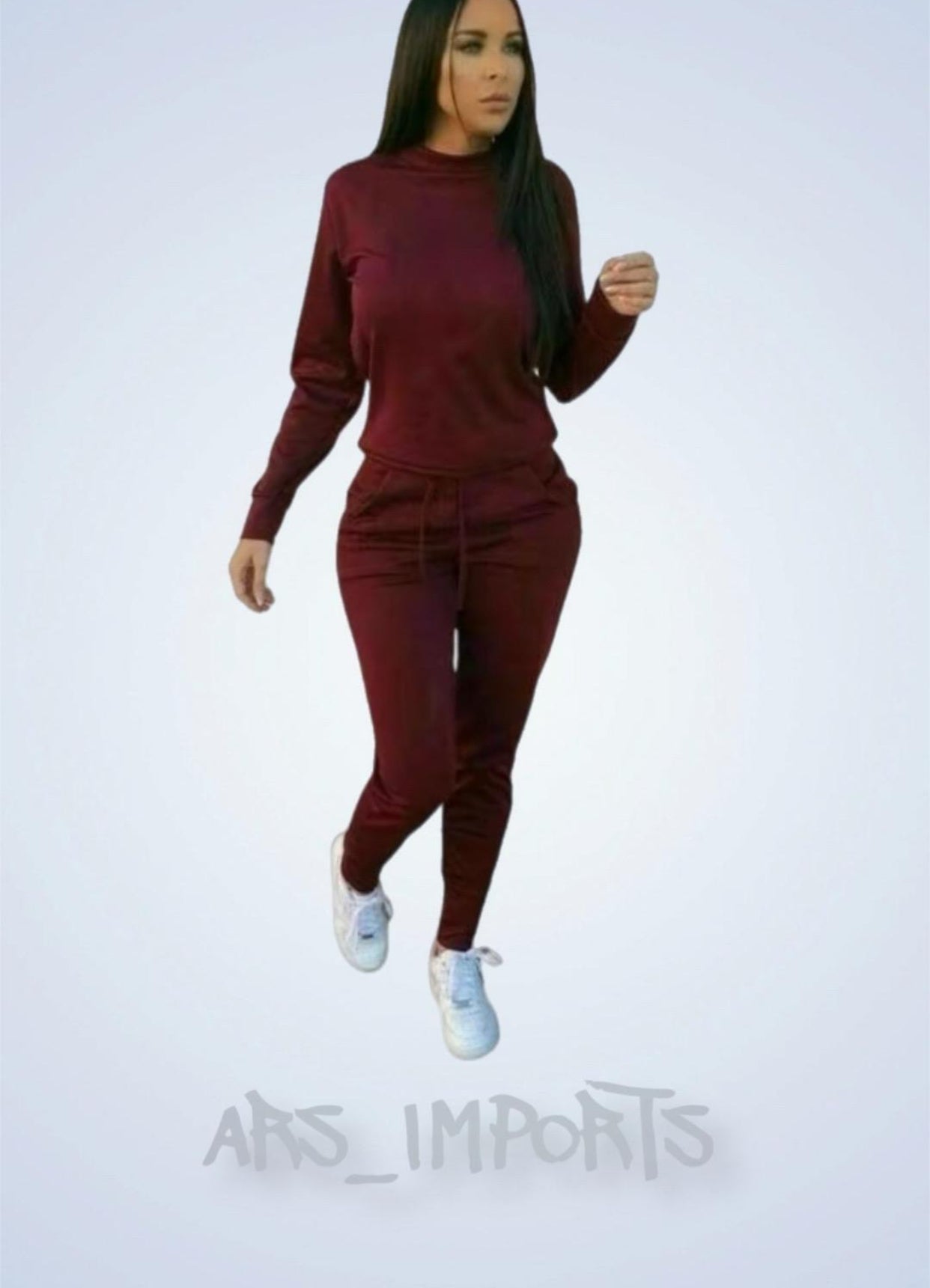 Womens Ladies Long Sleeve Plain Lounge Wear Set Casual Comfy Two Piece Tracksuit Womenswear