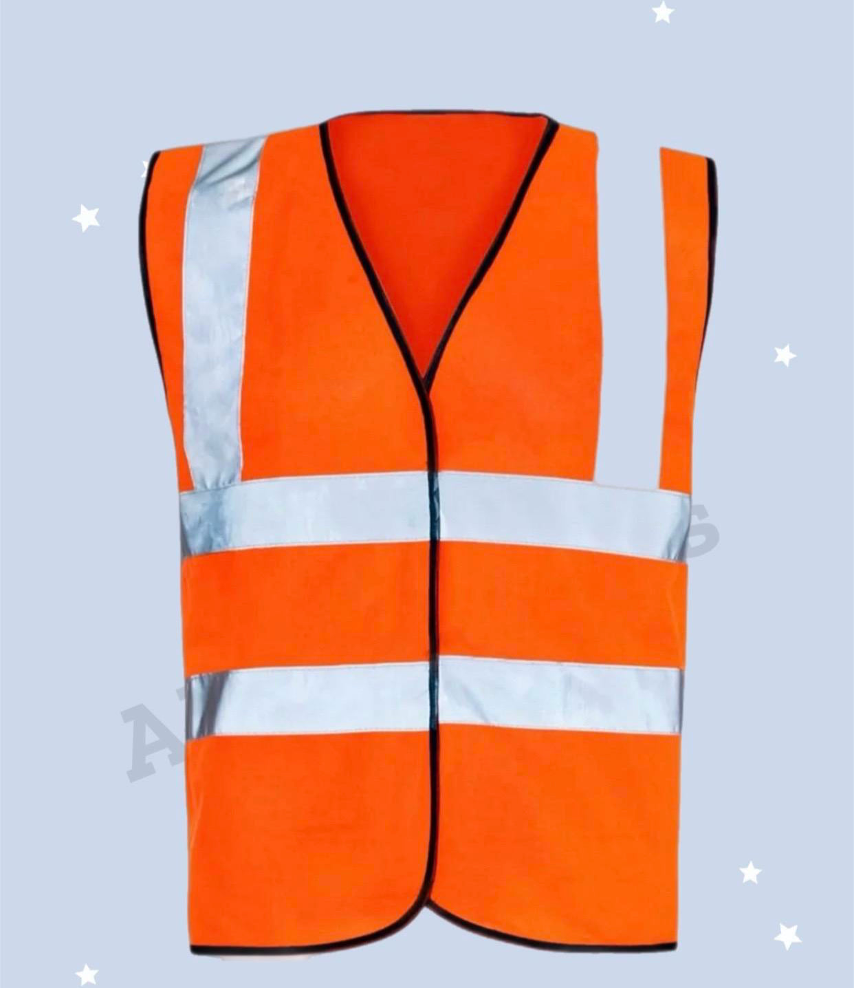 Hi Vis High Viz Visibility Vest Safety Waistcoat Jacket