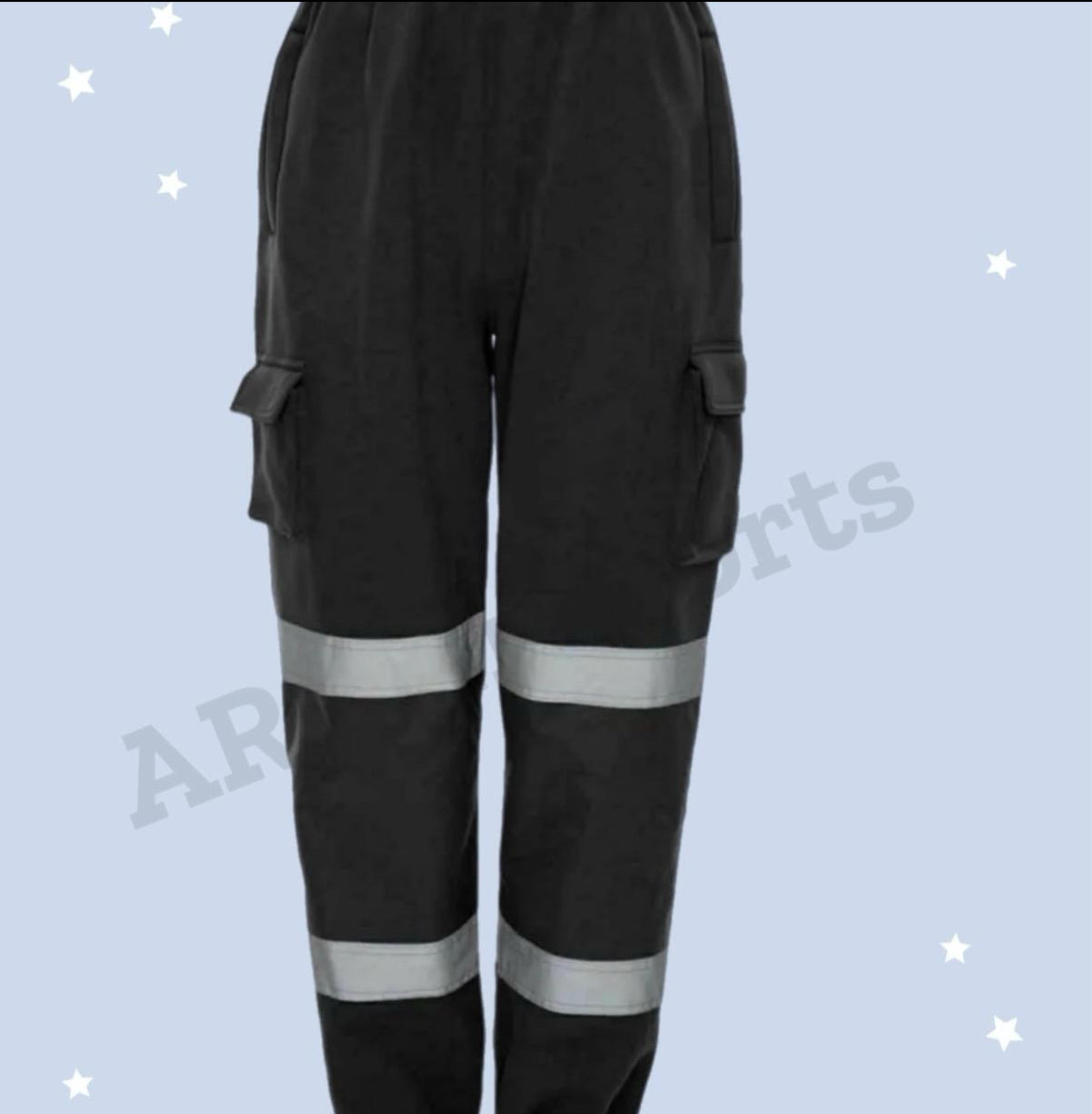 HI VIZ VIS JOGGING BOTTOMS WORK WEAR FLEECE TROUSERS SAFETY JOGGERS SWEAT PANTS Workwear