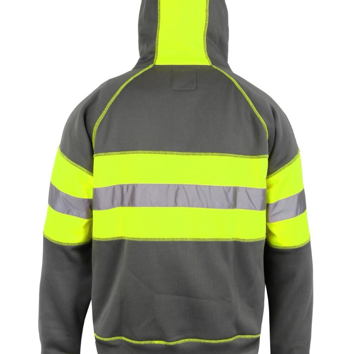 Mens Hi Vis Hoodie Zip Up Tracksuit Set Work Trousers Men Work Hoodies For Men Menswear