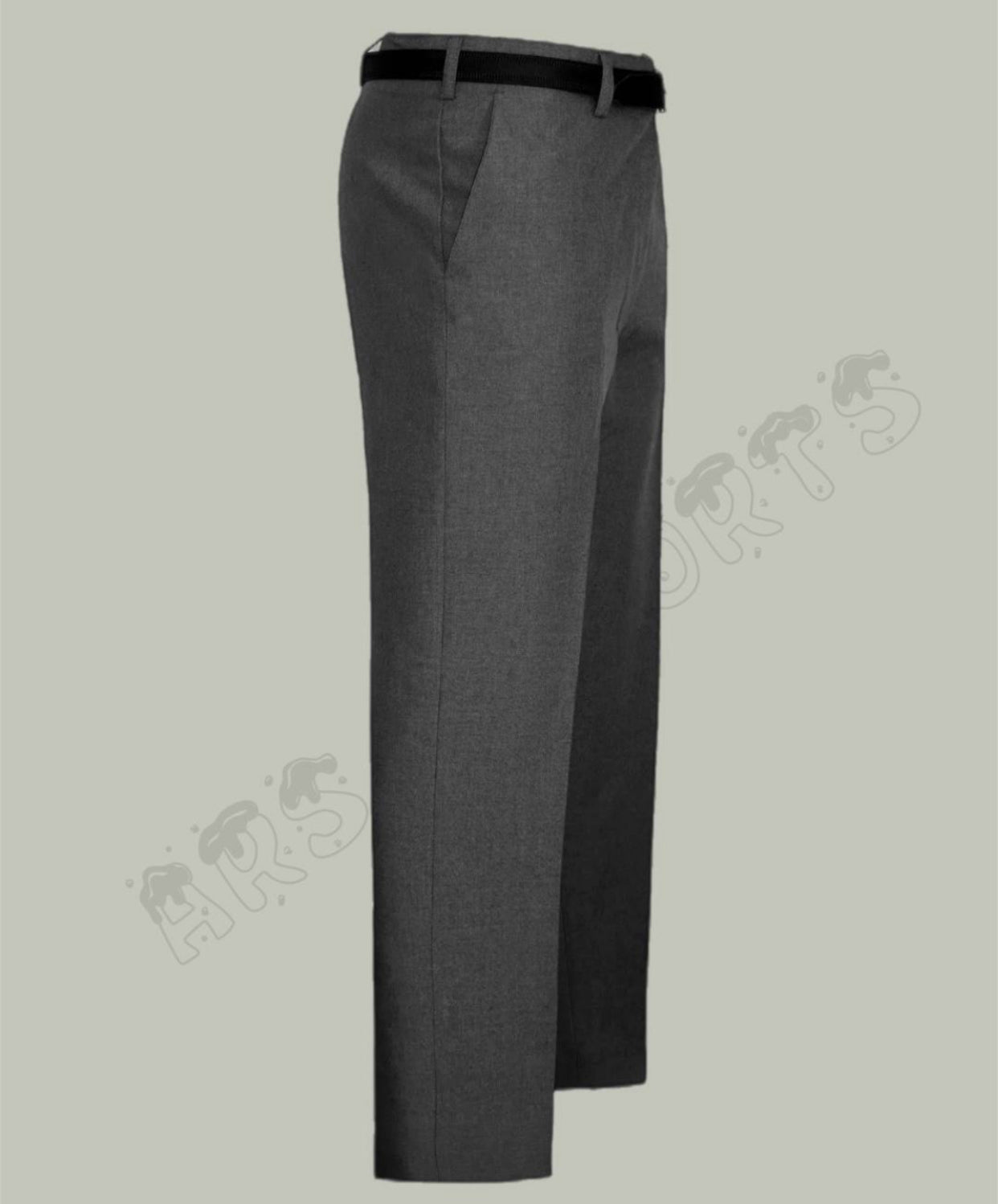 Mens New Formal Smart Business Dress Office Work Belt Trousers Pants Bottoms Menswear