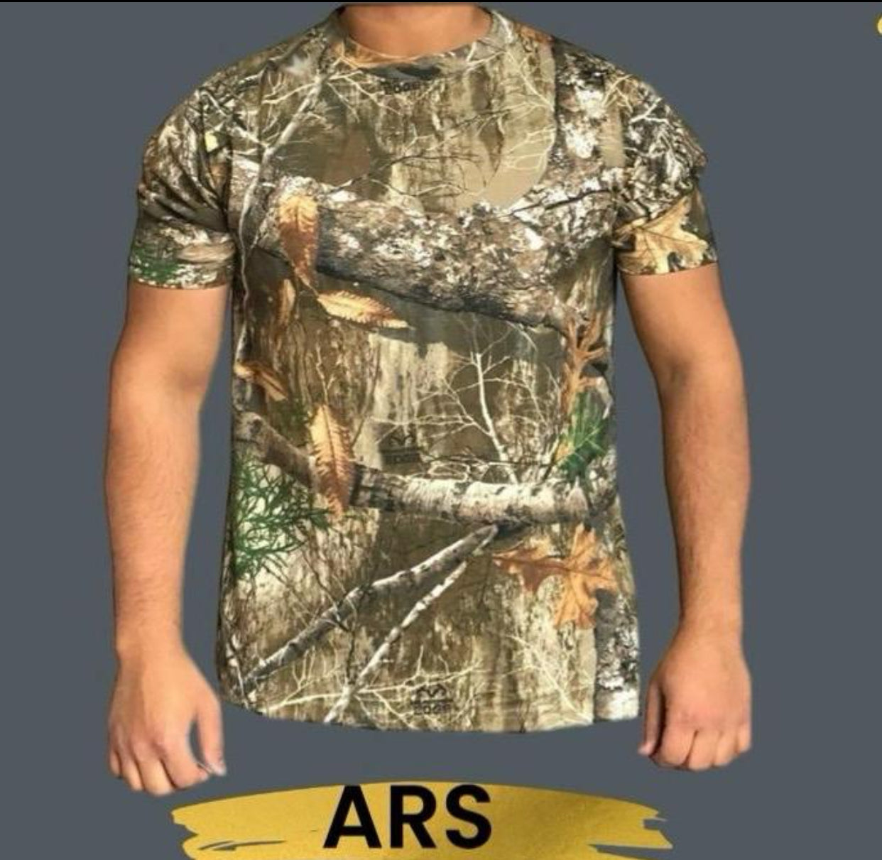 MEN CAMOUFLAGE PRINTED JUNGLE T-SHIRT REALTREE CAMO PRINT LONG SHORT TOP S-5XL Menswear