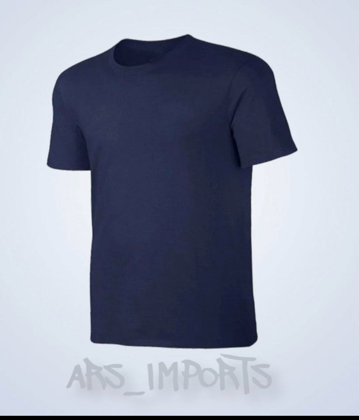Mens New Plain Crew Neck Soft Cotton Gym Casual Short Sleeve T-shirt Tee S-XL Menswear