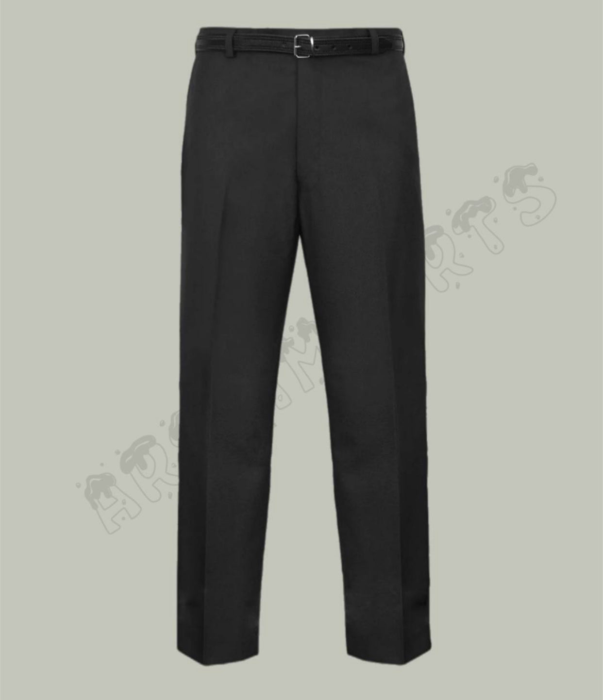 Mens New Formal Smart Business Dress Office Work Belt Trousers Pants Bottoms Menswear