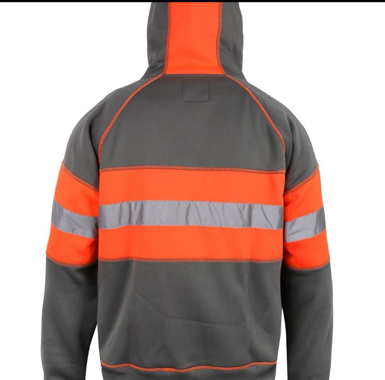 Mens Hi Vis Hoodie Zip Up Tracksuit Set Work Trousers Men Work Hoodies For Men Menswear