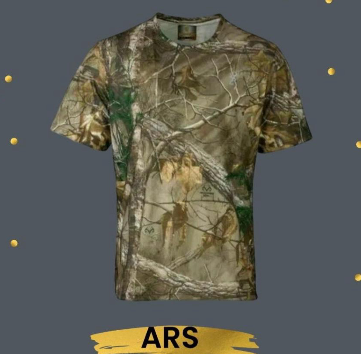 MEN CAMOUFLAGE PRINTED JUNGLE T-SHIRT REALTREE CAMO PRINT LONG SHORT TOP S-5XL Menswear