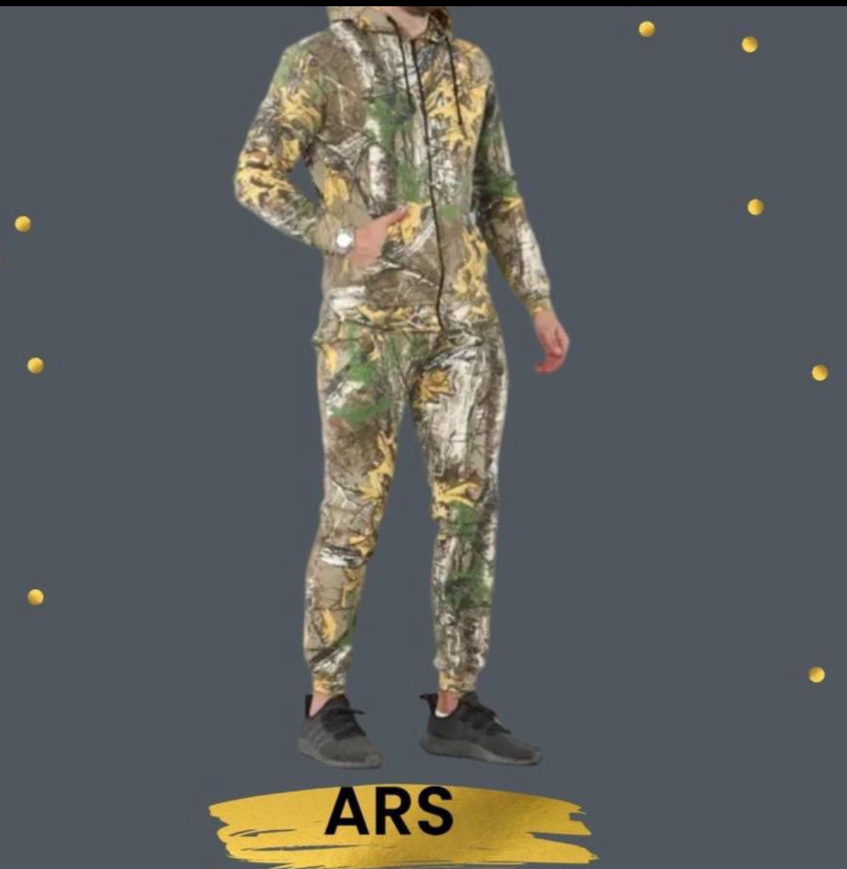 MEN CAMOUFLAGE PRINTED JUNGLE T-SHIRT REALTREE CAMO PRINT LONG SHORT TOP S-5XL Menswear