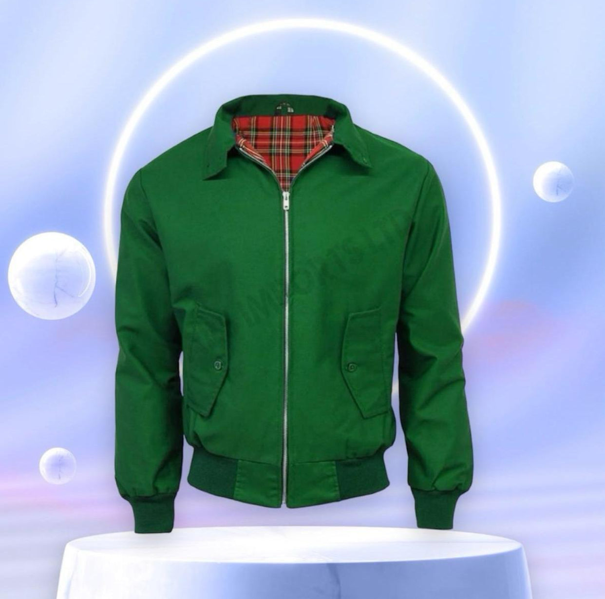 HARRINGTON JACKET MENS CLASSIC RETRO SCOOTER 1970'S VINTAGE BOMBER MOD COAT TOP Cotton