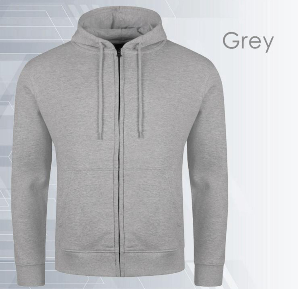 Mens Full Zip Up Plain Hooded Sweatshirt Hoodie Adult Fleece Zipper Hoody Top UK Menswear